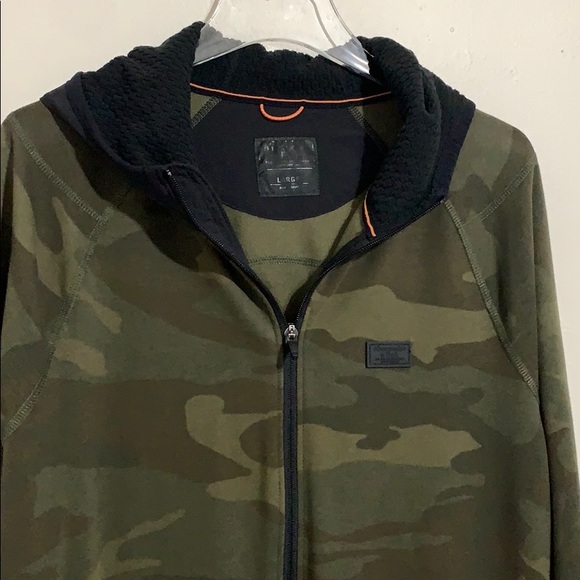 Mens Abercrombie hoodie camo sweatshirt size Lg ❤️ - Picture 2 of 6